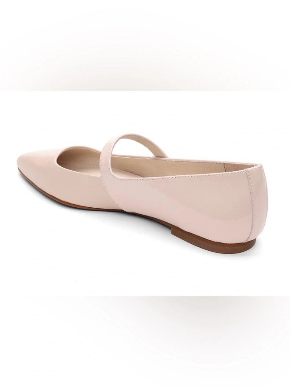 SANCTUARY Clamour Mary Jane Flats With a Pointed Toe in Coconut Cream Color. 😍